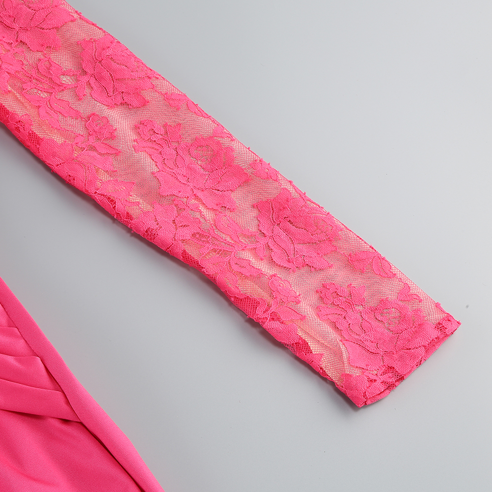PINK DRAPED MUST-HAVE GOWN AESTHETIC - OWNCI