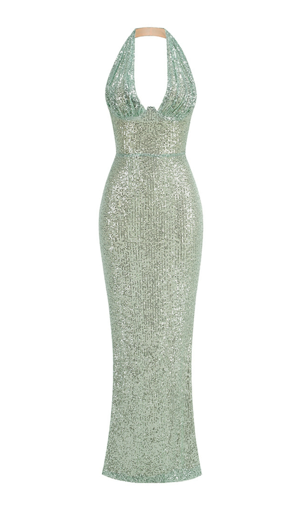 Fashionslee Women Abbatha Corset Sequin Gown