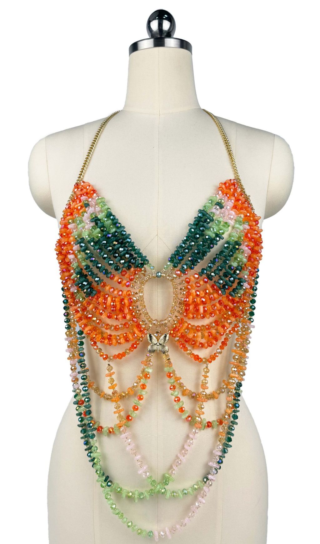 008803bac8e9aef14f19d44447c92cd8.jpg Fashionslee Women Faysal Halter Beaded Top