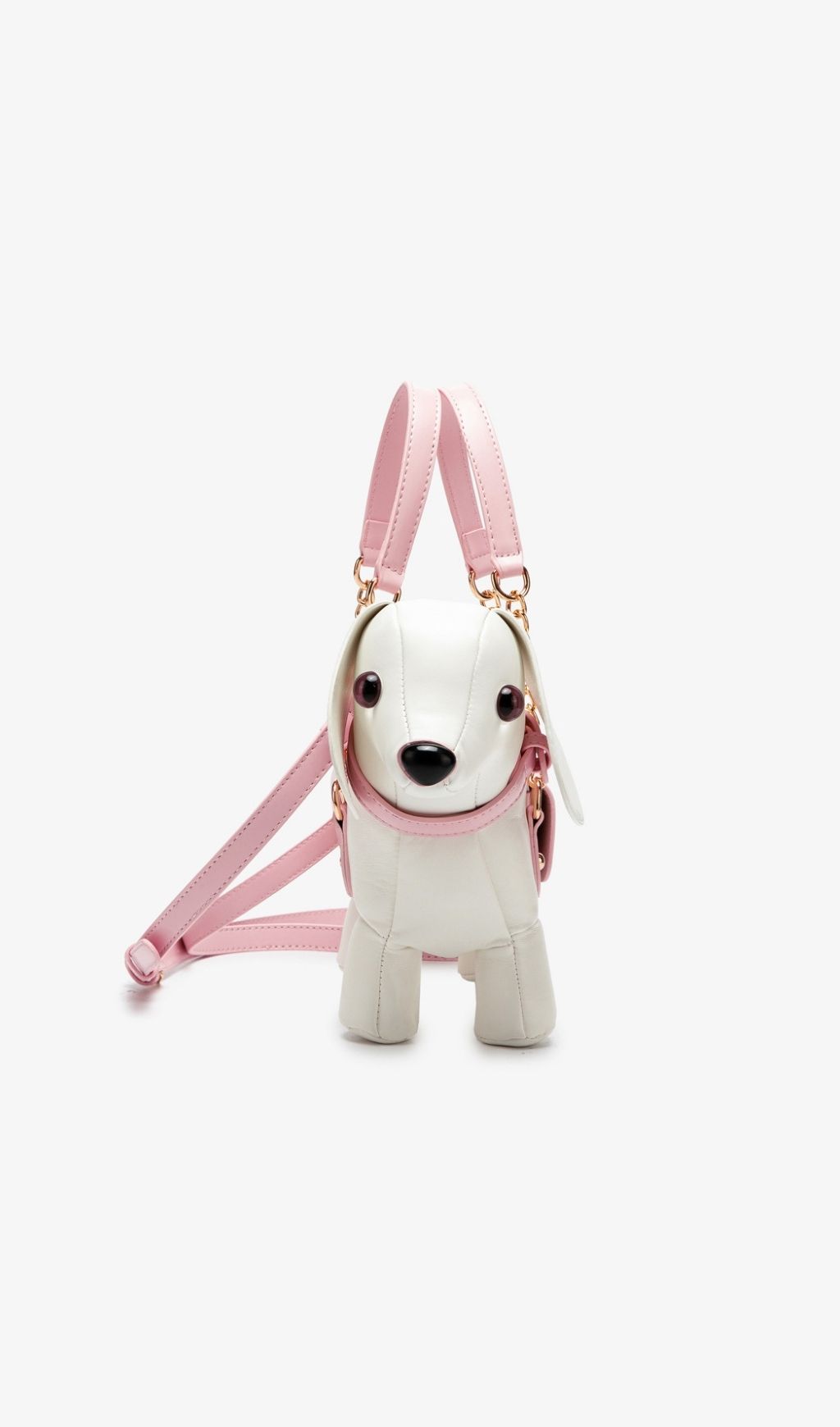 009f18fb6d54a5c3f6da5796345ccfb0.jpg Fashionslee Women Khari White Dog-shaped Bag
