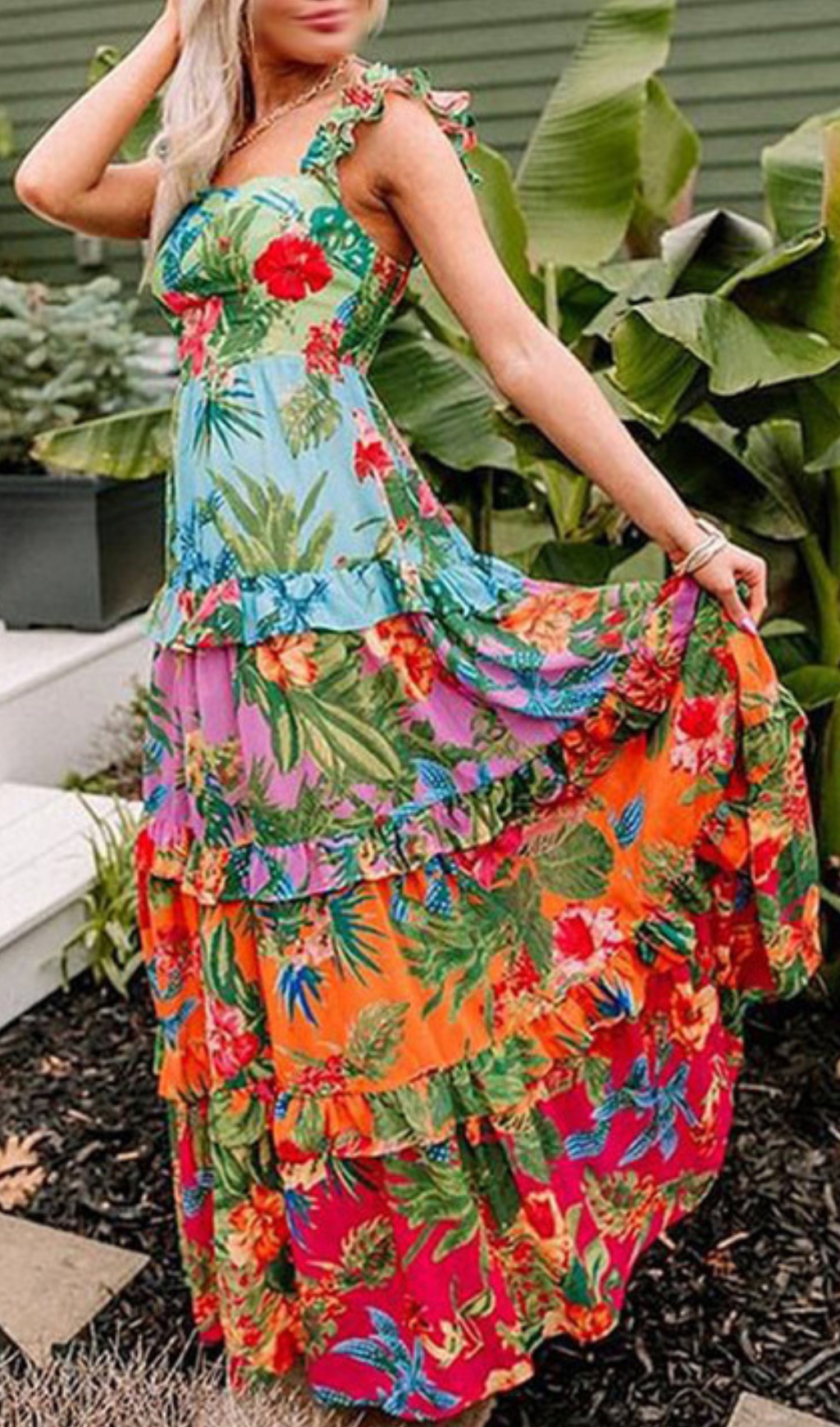 00a2effe7ab5fd8de5ce274fe5109ed0.jpg Fashionslee Women Emeline Printed One-Piece Swimsuit & Skirt