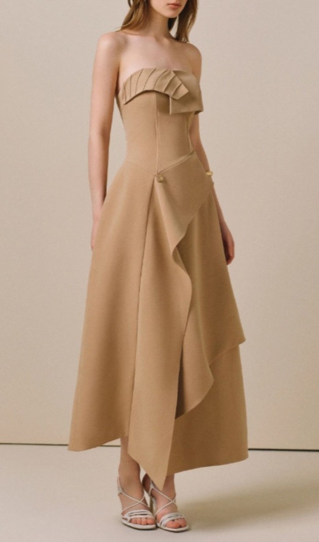 00ae9a3f3f04ebf1f7de50b138366813.jpg Fashionslee Women Justis Strapless Maxi Dress