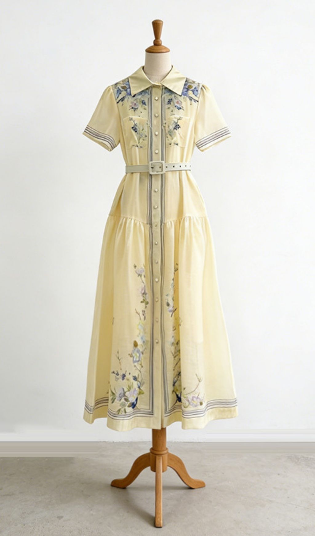 VINTAGE FLORAL MAXI DRESS MUST-HAVE - OWNCI