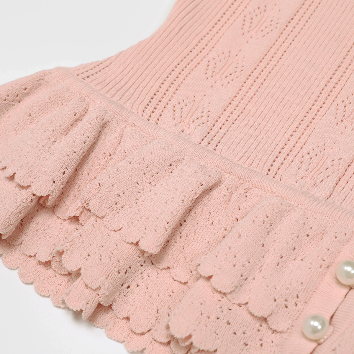 01fd8809cd5ca2347c6fe3d633fadc60.webp Fashionslee Women Kiely Pink Knit Two-Piece Set