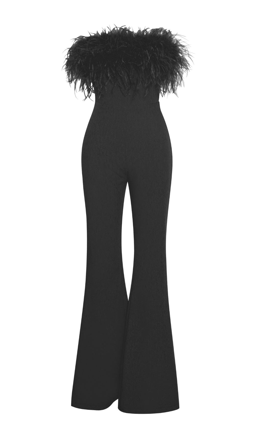 024e5622448f64415487667996ae1933.jpeg Fashionslee Women Feather Jumpsuit In Black