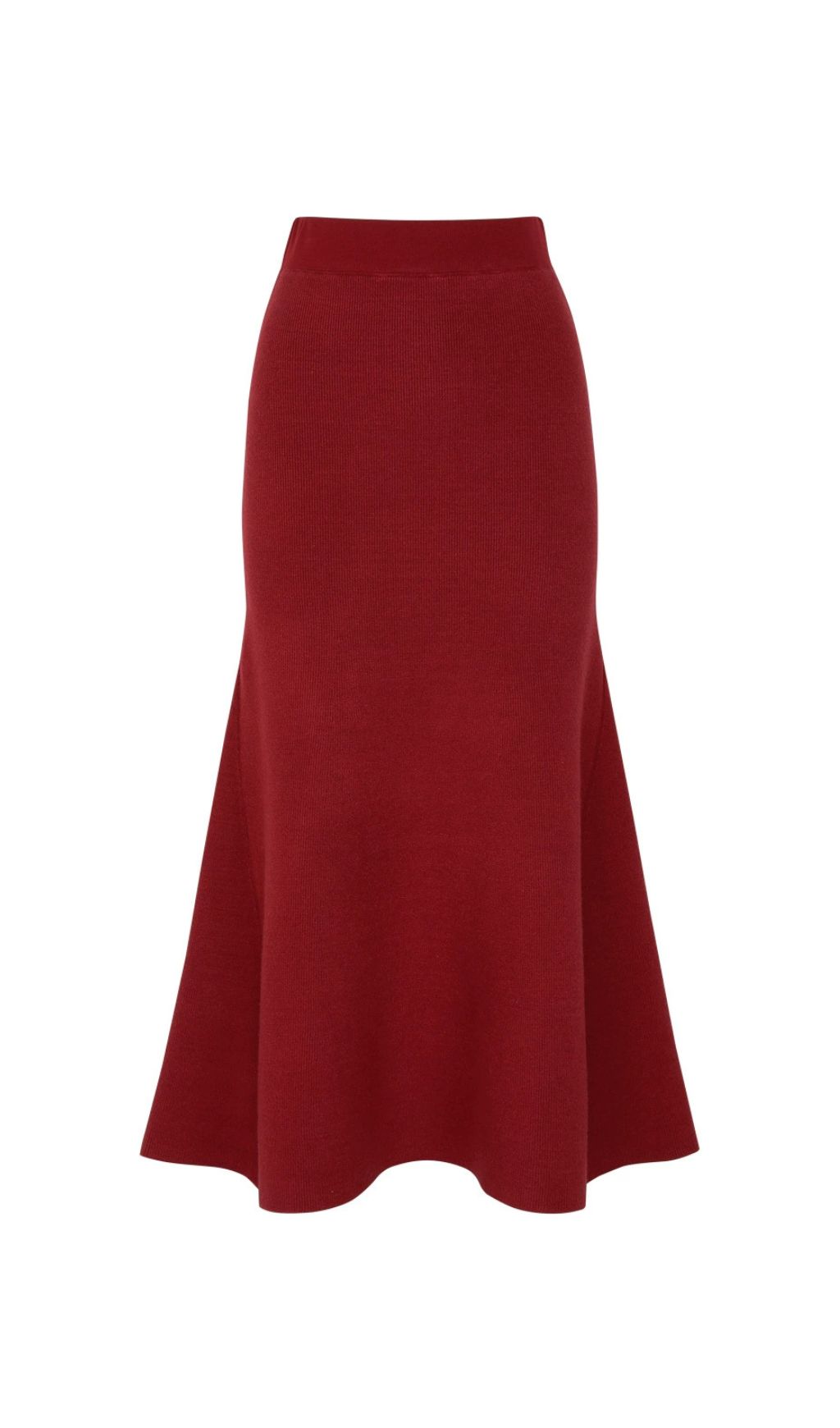 Fashionslee Women Jie Wine Cardigan & Skirt Set