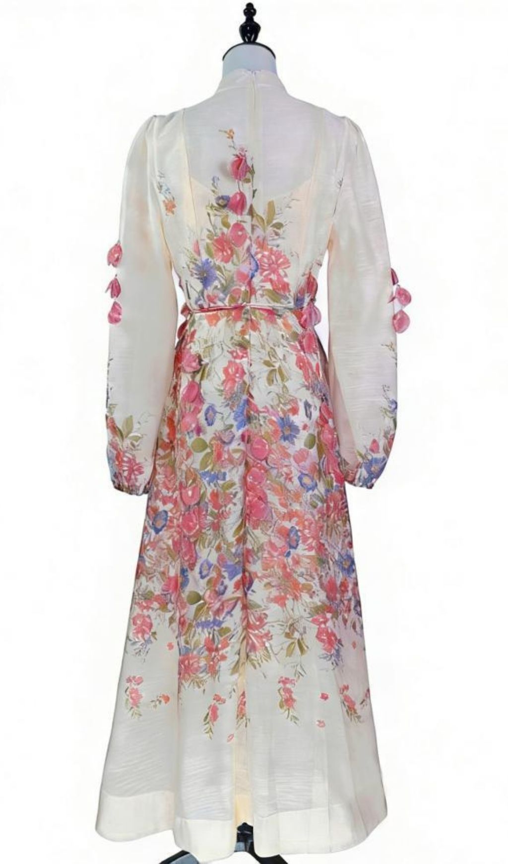 Fashionslee Women Kartier Floral Long Sleeve Maxi Dress