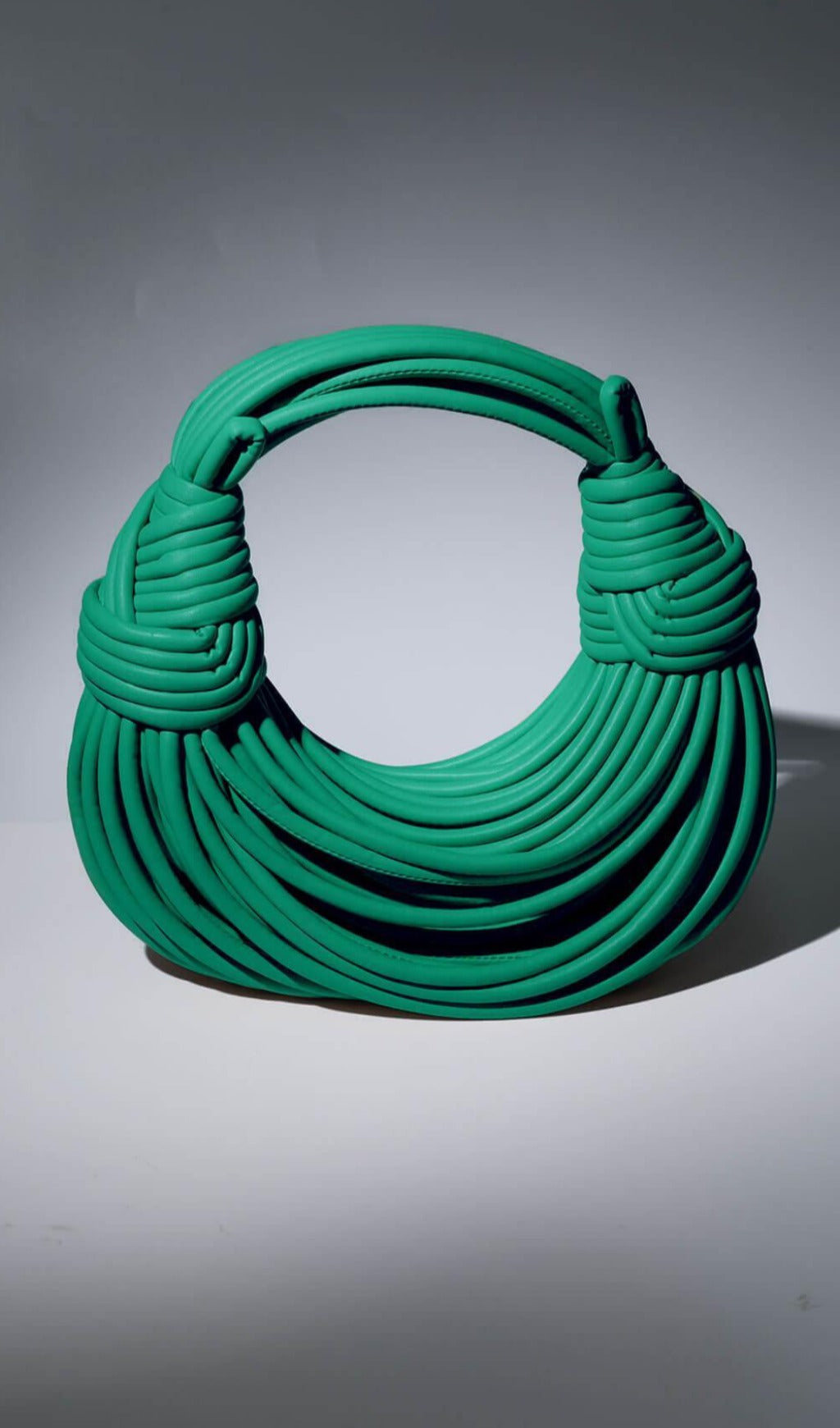 Fashionslee Women Double Knot Tote Bag In Green