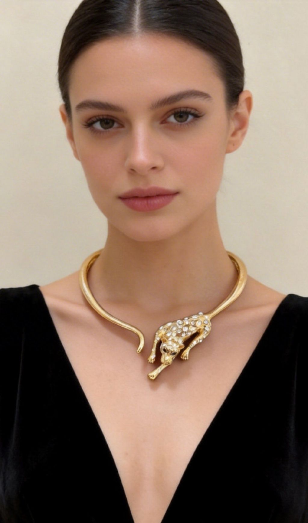 Fashionslee Women Katharina Leopard Necklace