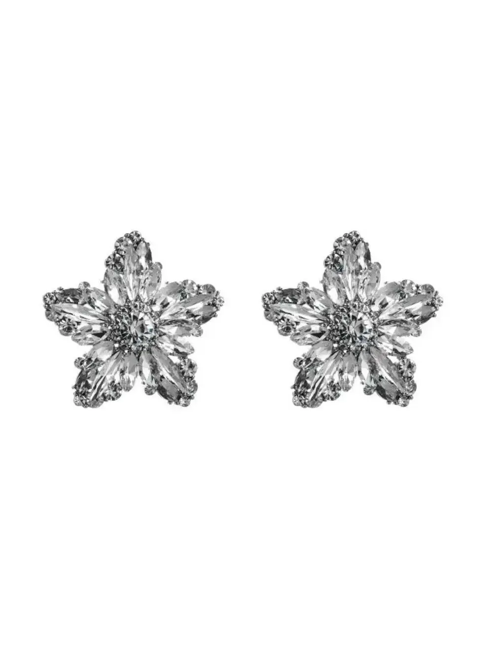 TRENDING DAISY CRYSTAL DROP EARRINGS - OWNCI