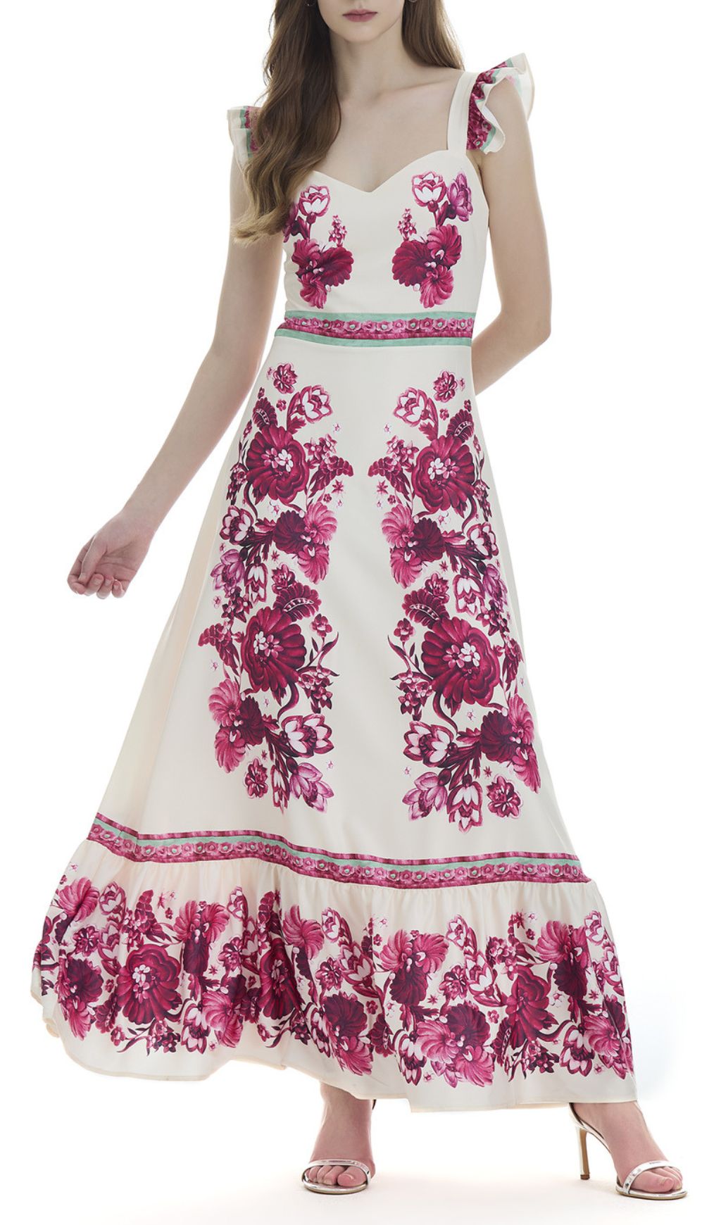 04cce3c4fa1dcc183fdb62fb18eebfb2.jpg Fashionslee Women Freeya Flower Printed Maxi Dress
