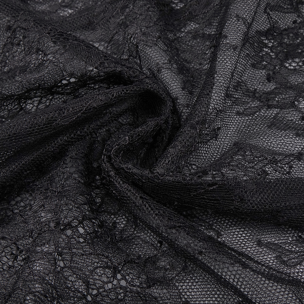 0552c4ebd6bf2e427cb16f38891fc37a.jpg Fashionslee Women Cecily Black Lace Strappy Maxi Dress