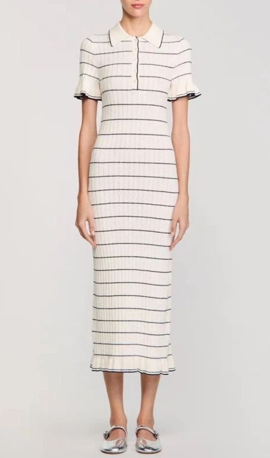 Fashionslee Women Jyoti Knit Midi Dress
