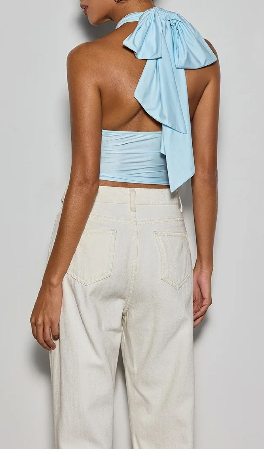 Fashionslee Women Cynzia Halterneck Corset Top