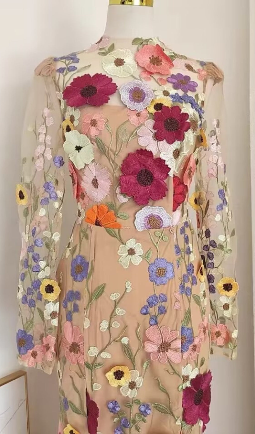 0661a7822828d731ca62ef3bfc5c0ccb.jpeg Fashionslee Women Altair Flower Mermaid Midi Dress