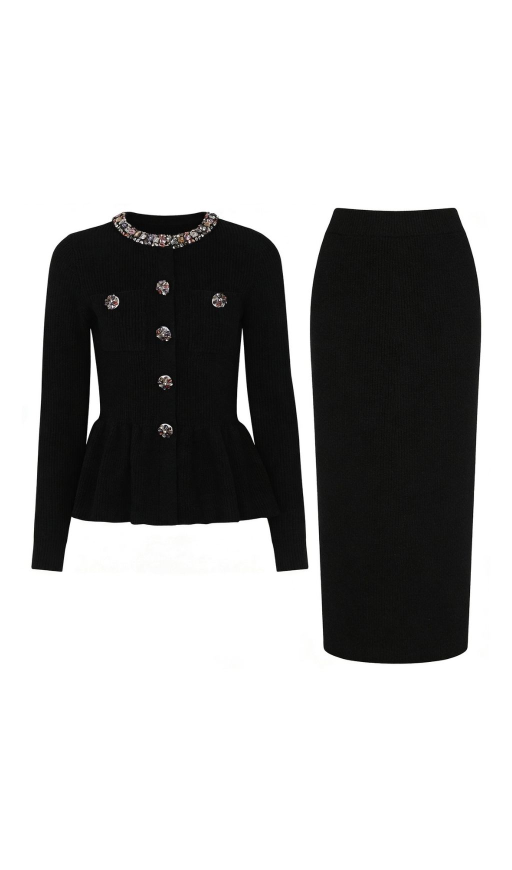 Fashionslee Women Karna Knit Two-Piece Set