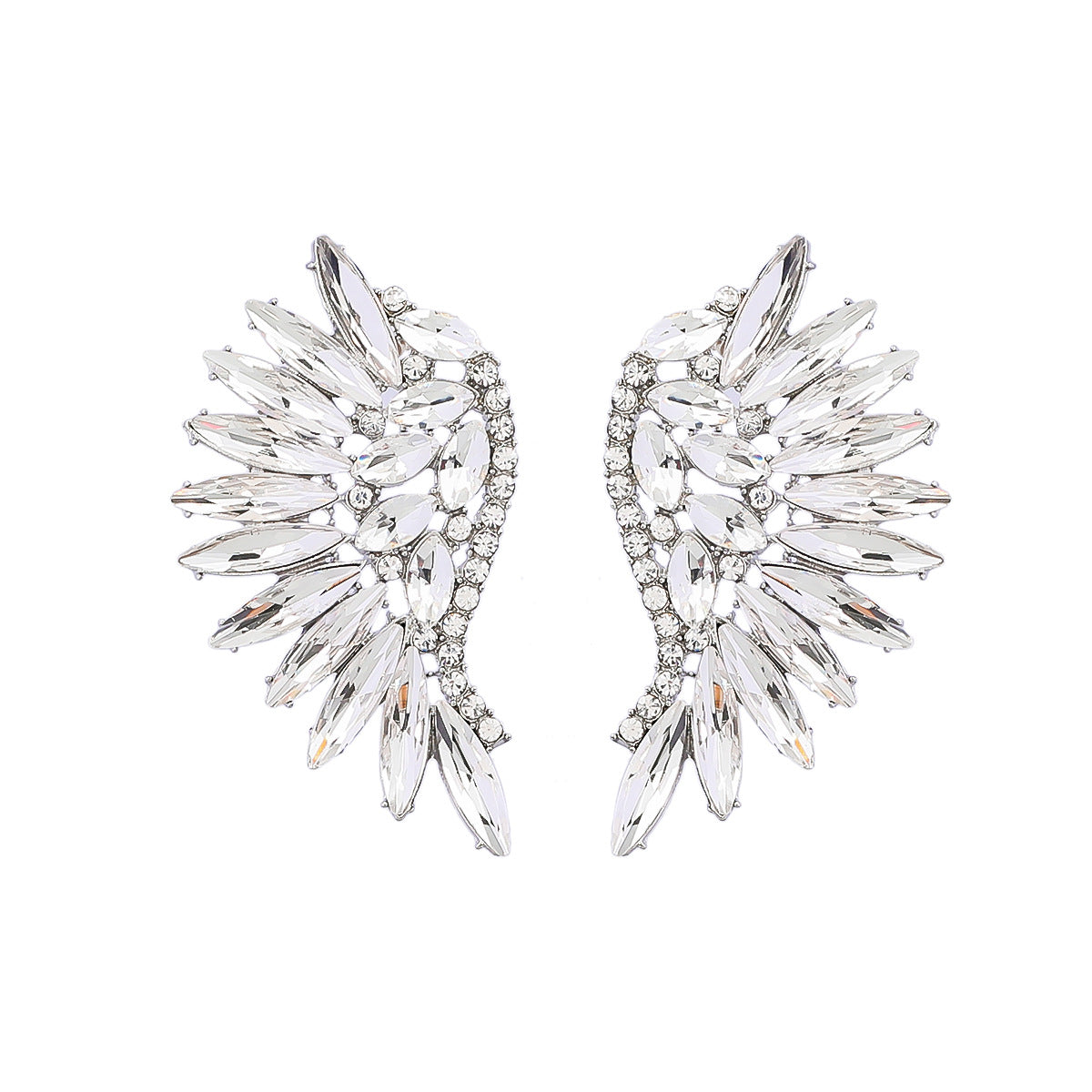 06f2edf9bab6f8e0cf31c1eae306ef39.jpeg Fashionslee Women Rainbow Rhinestone Earrings
