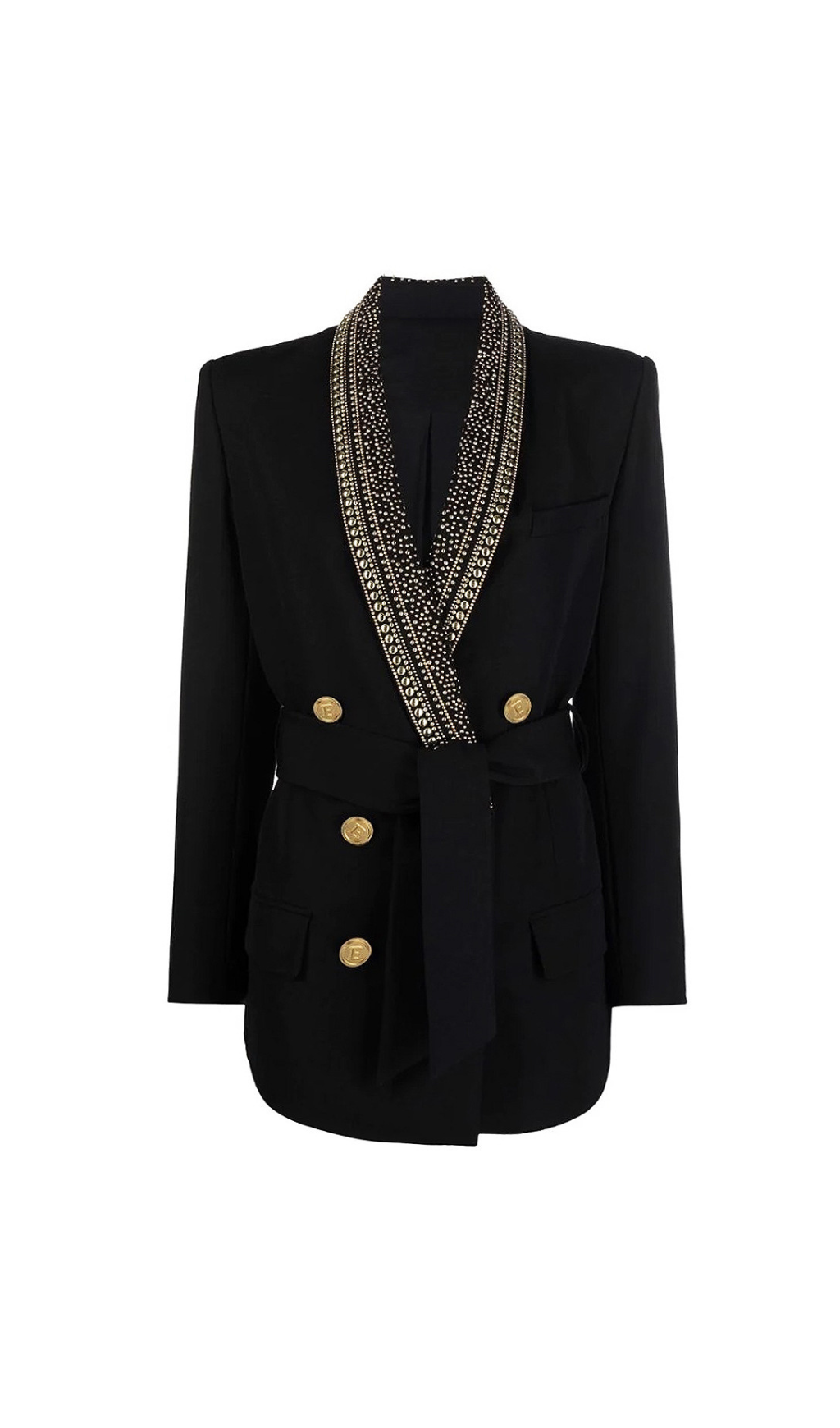 0713c093877bb38e6725bc502ceb3646.png Fashionslee Women Hazel Embellished Blazer