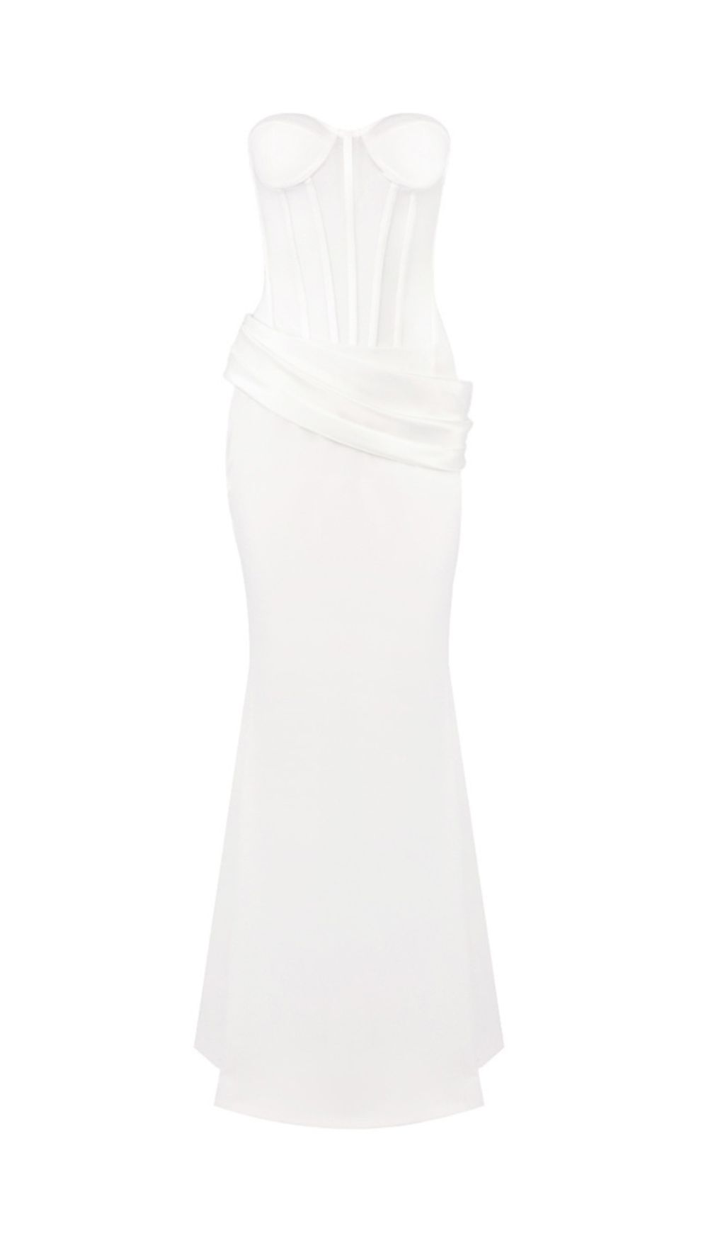 080dca6f5728fbf95fa9d23fcdc69a67.jpg Fashionslee Women Ilena White Corset Skirt Set