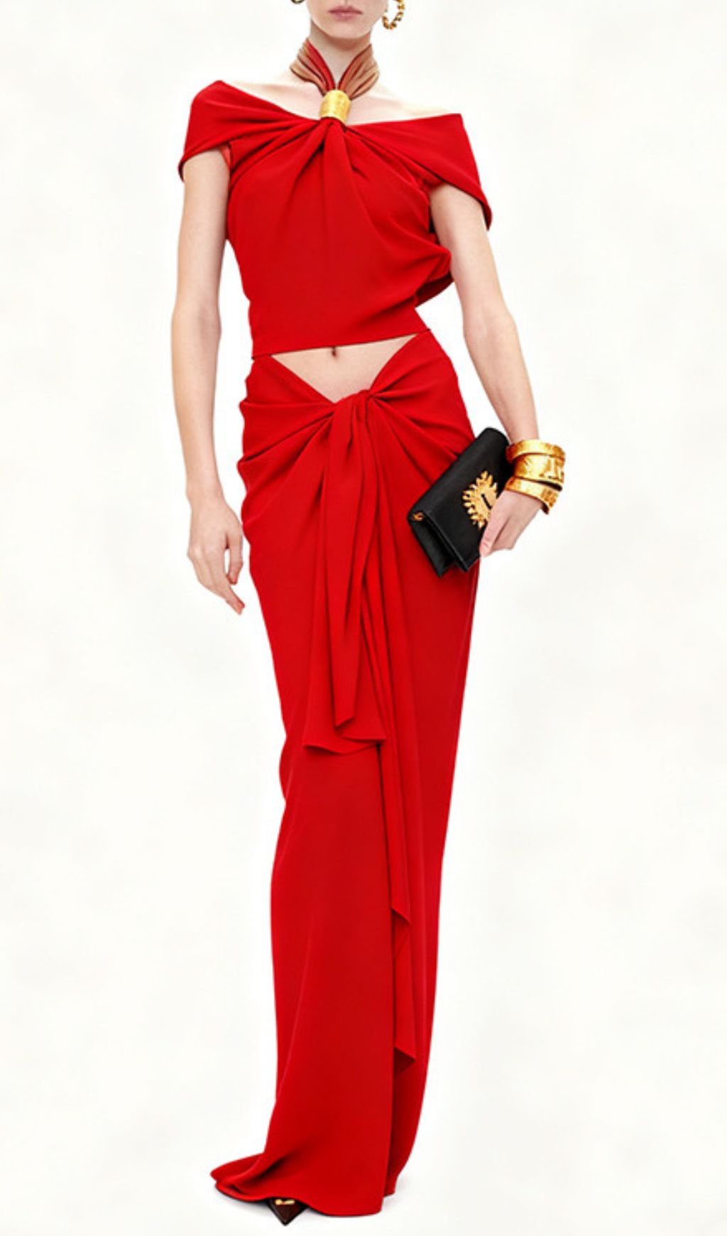 08631204191fb7fc8b88bc495e46d6d7.jpg Fashionslee Women Isabel Halter Backless Two-Piece Set