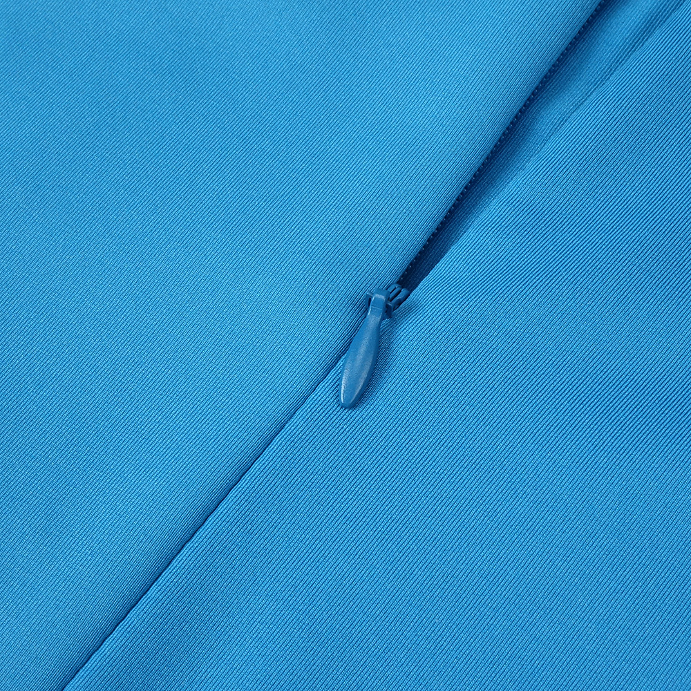 TRENDING BLUE CUTOUT RUCHED MAXI DRESS - OWNCI TRENDING BLUE CUTOUT RUCHED MAXI DRESS - OWNCI