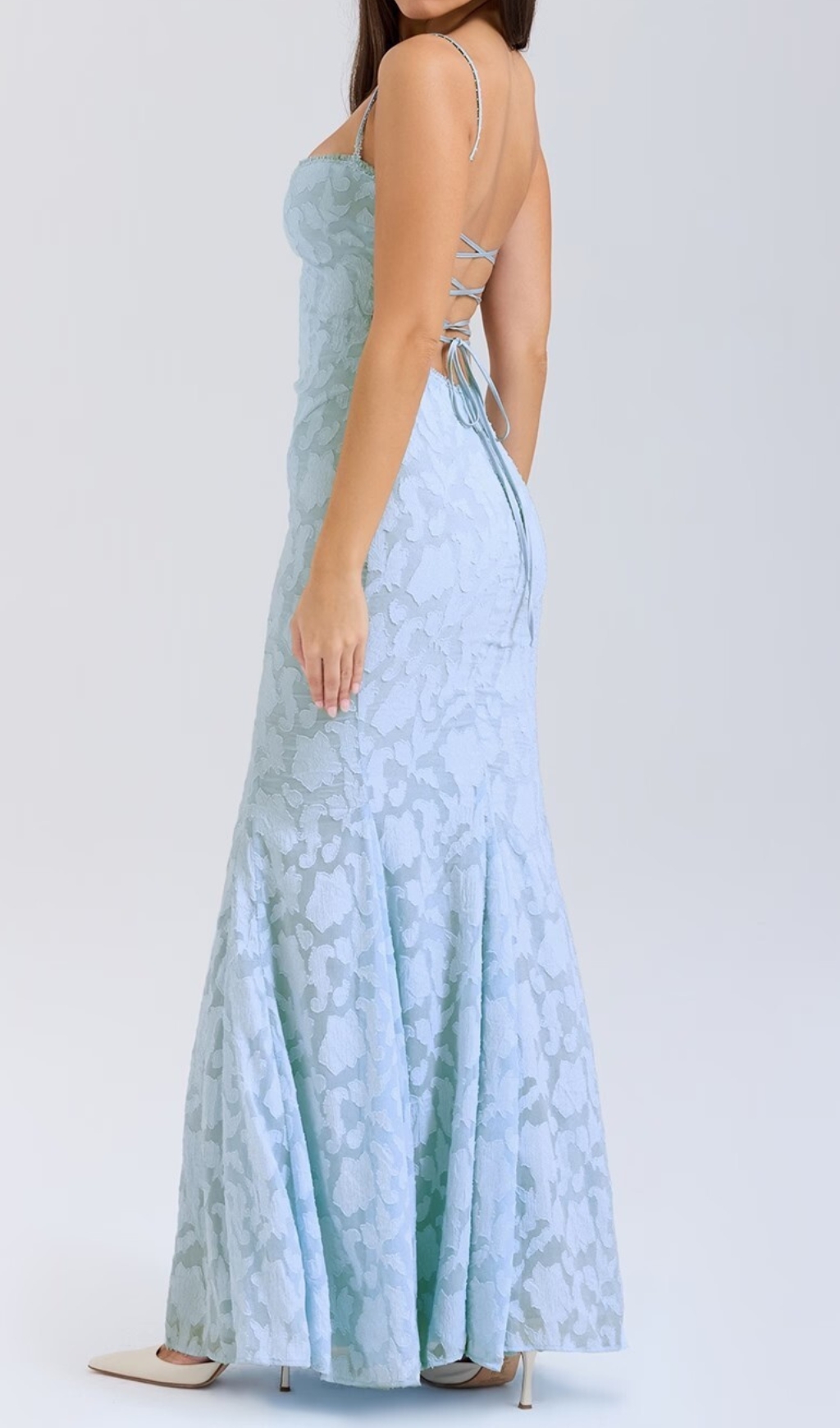 0885185c0e252a32da300a856e876b9f.jpg Fashionslee Women Cili Blue Lace-Up Fishtail Maxi Dress