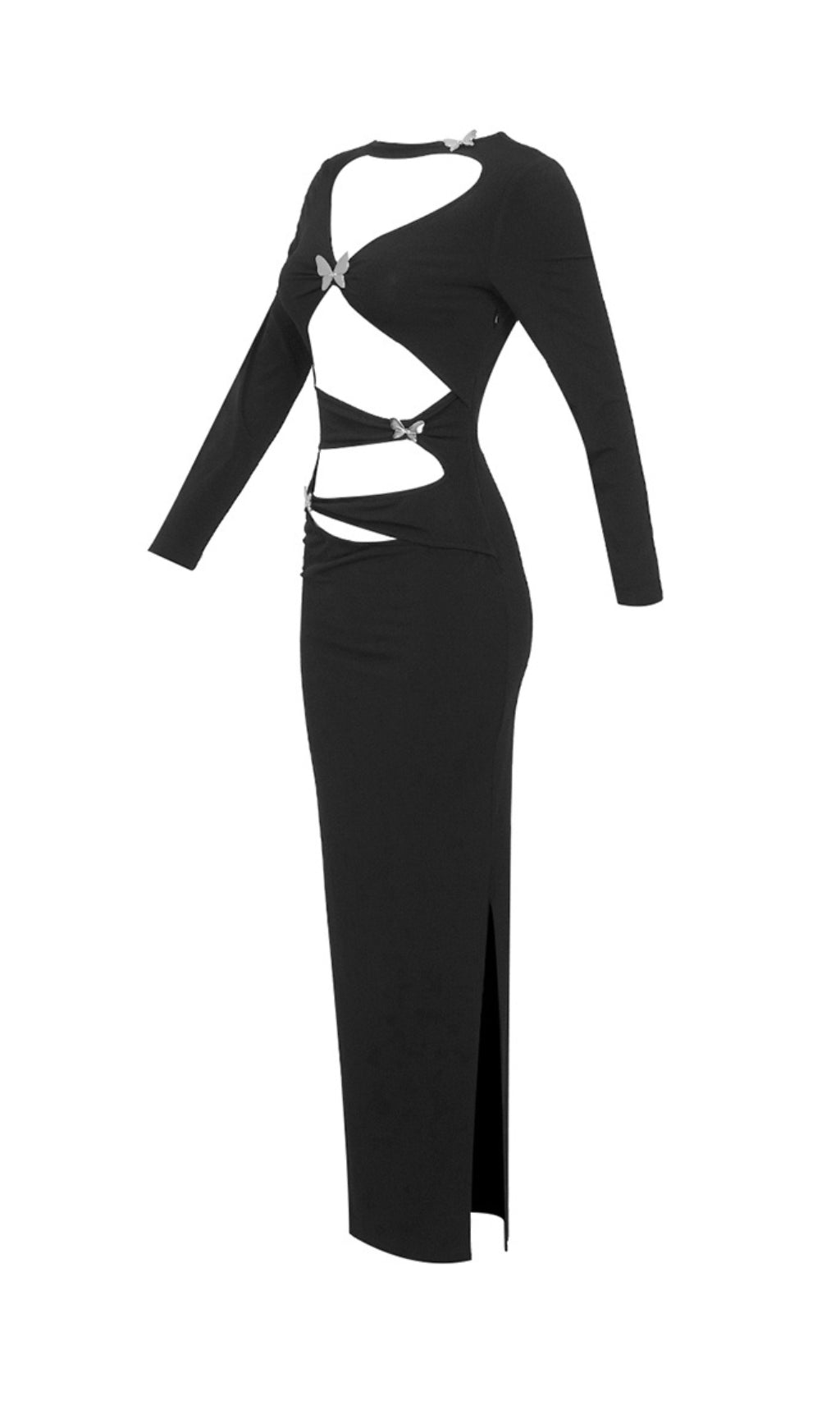 095f723bcefdd014b11190178ab35cbd.jpeg Fashionslee Women Aliona Butterfly Cutout Maxi Dress