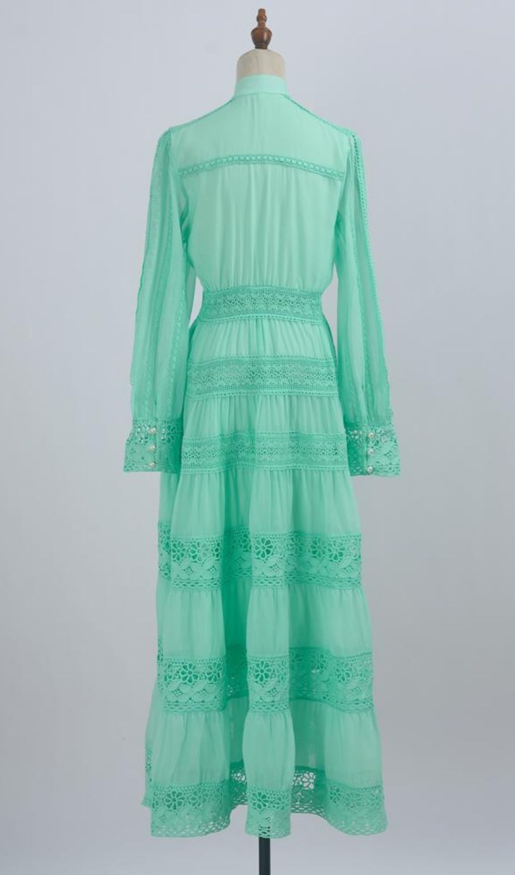 09965c2817e52609e0d626c31e495b0e.jpg Fashionslee Women Kamara Green Long Sleeve Maxi Dress