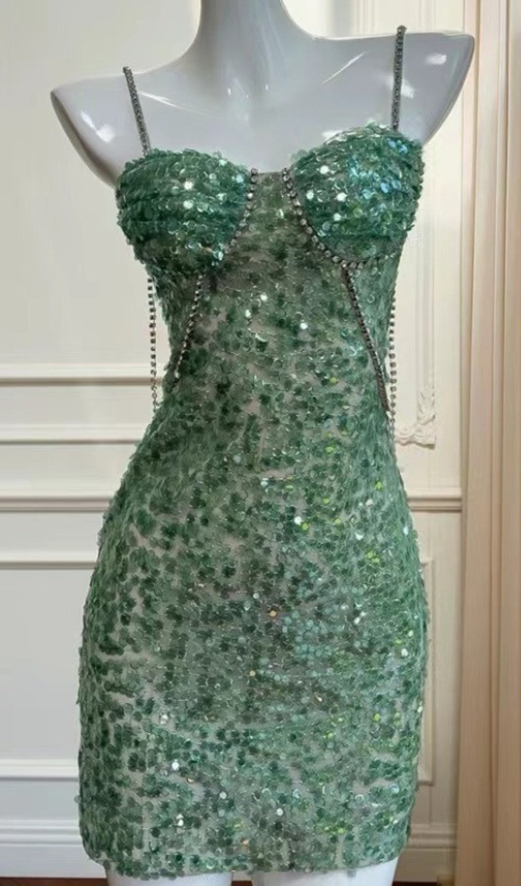 0a8b23e7a79eac413510cf62b2c103d3.jpeg Fashionslee Women Alisson Sequin Mini Dress
