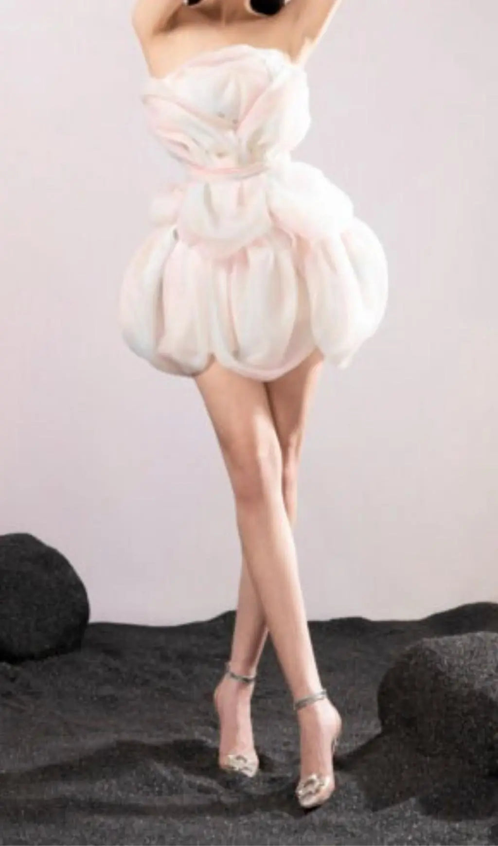 0a94c958829962ed32baa3181f9e3a59.jpeg Fashionslee Women Achit Flower Bud Rainbow Mini Dress