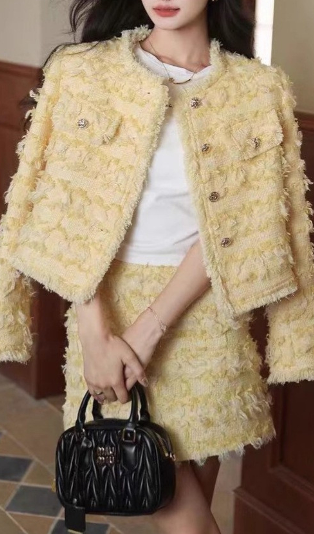 0af78b77cd18aa27067e23f050f14890.jpg Fashionslee Women Brenlyn Yellow Two-Piece Set