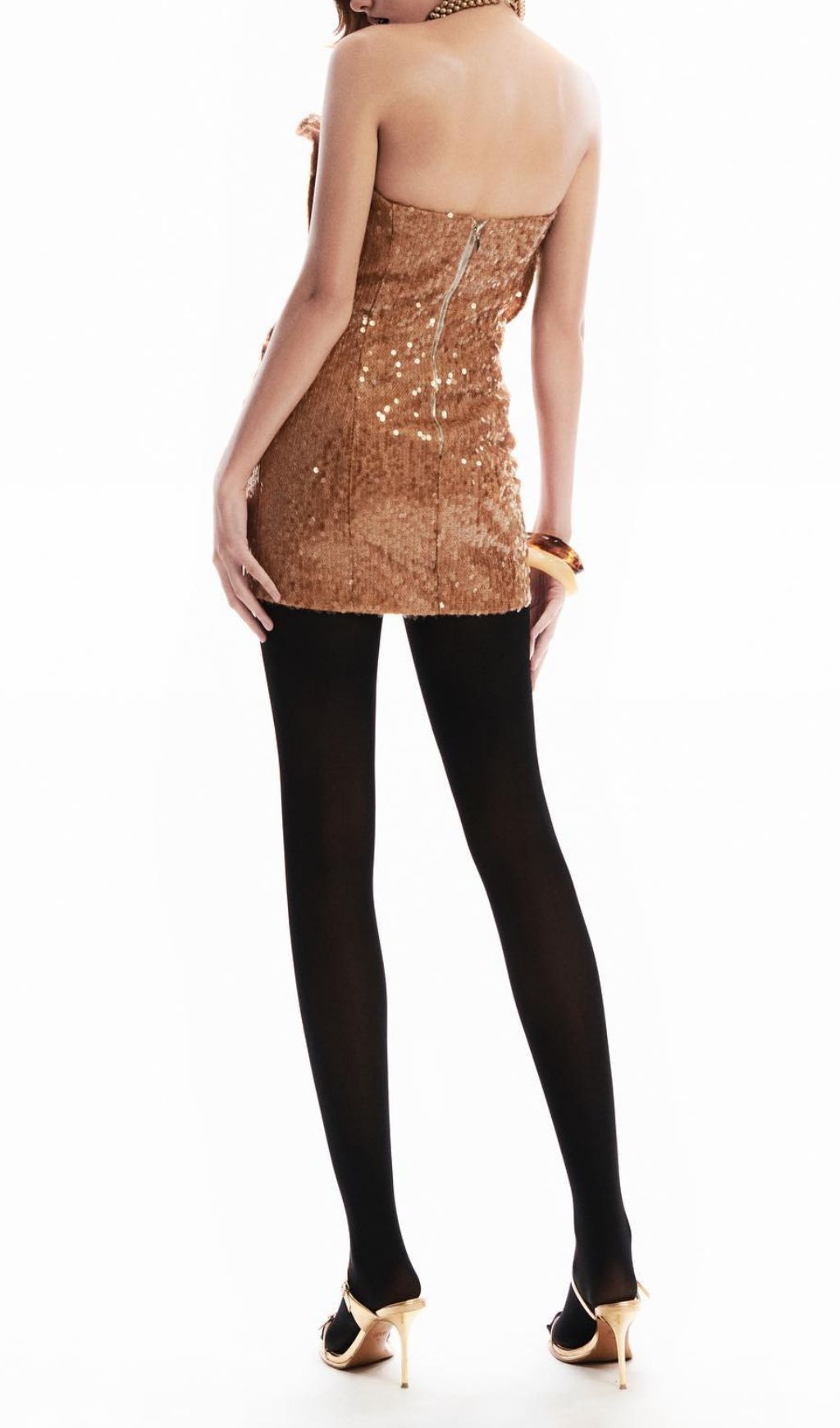 0b1981c2b5cf90a73f600db195836bae.jpg Fashionslee Women Emele Strapless Flower Sequin Mini Dress