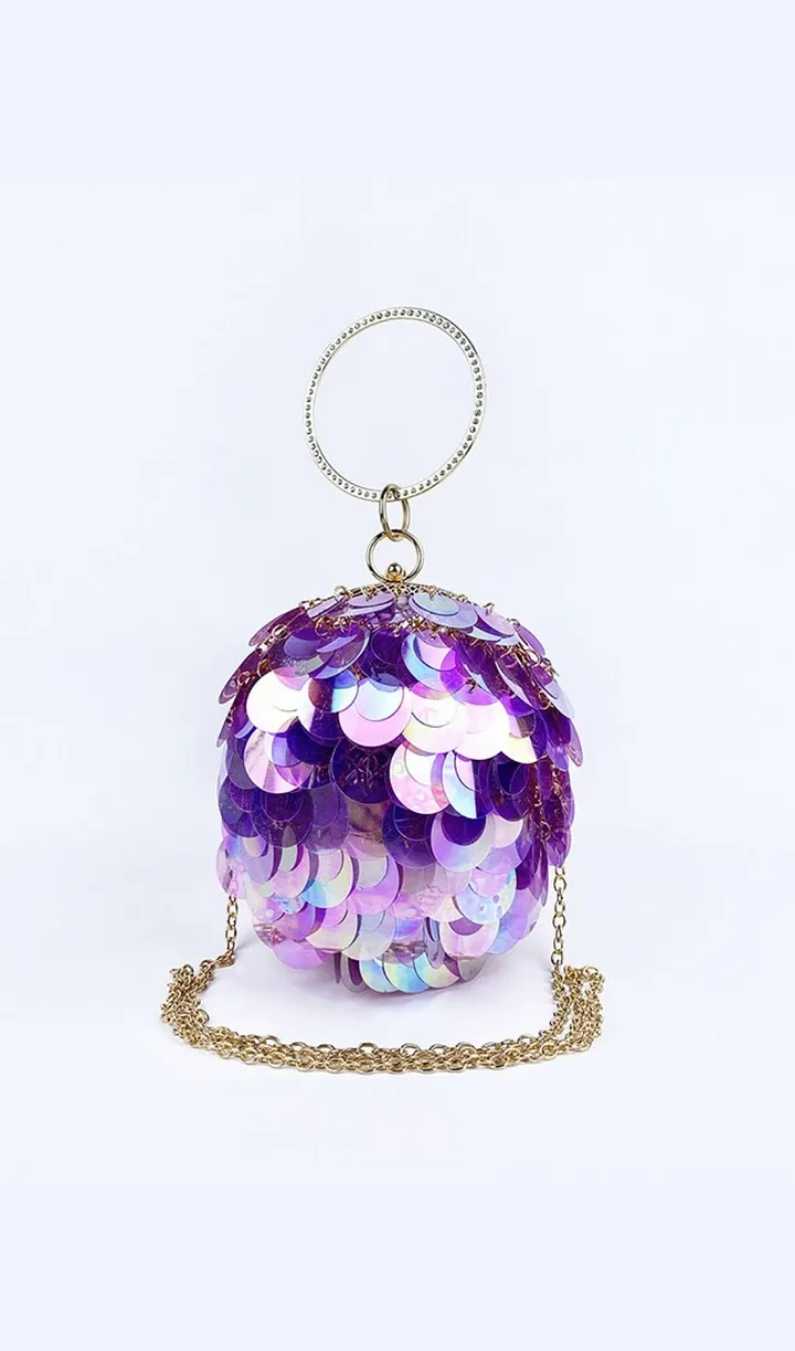 TRENDING PURPLE SEQUIN CLUTCH MUST-HAVE - OWNCI TRENDING PURPLE SEQUIN CLUTCH MUST-HAVE - OWNCI