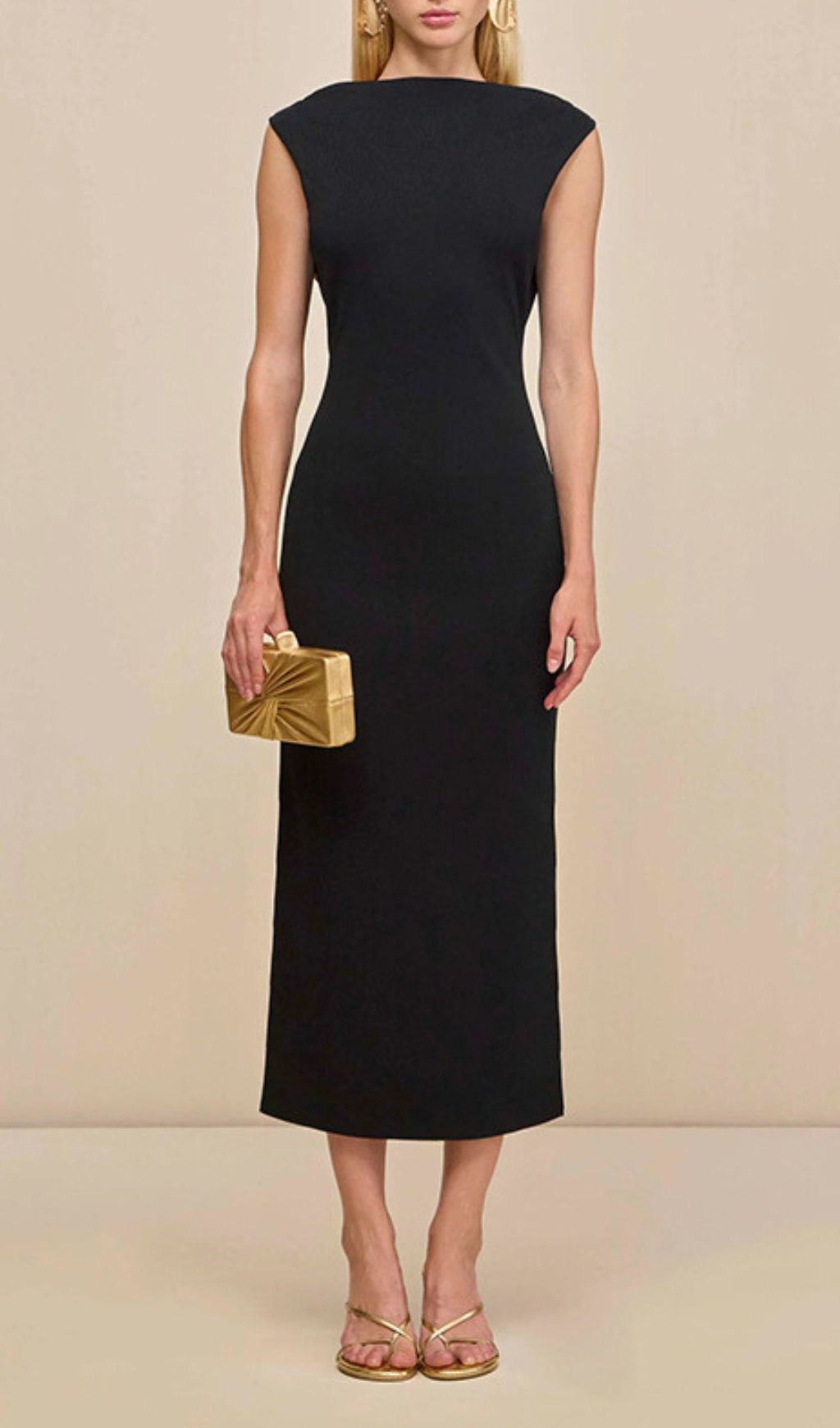 0bddc69a943cf024db6c7c1772f515bd.jpg Fashionslee Women Ida Black Backless Midi Dress