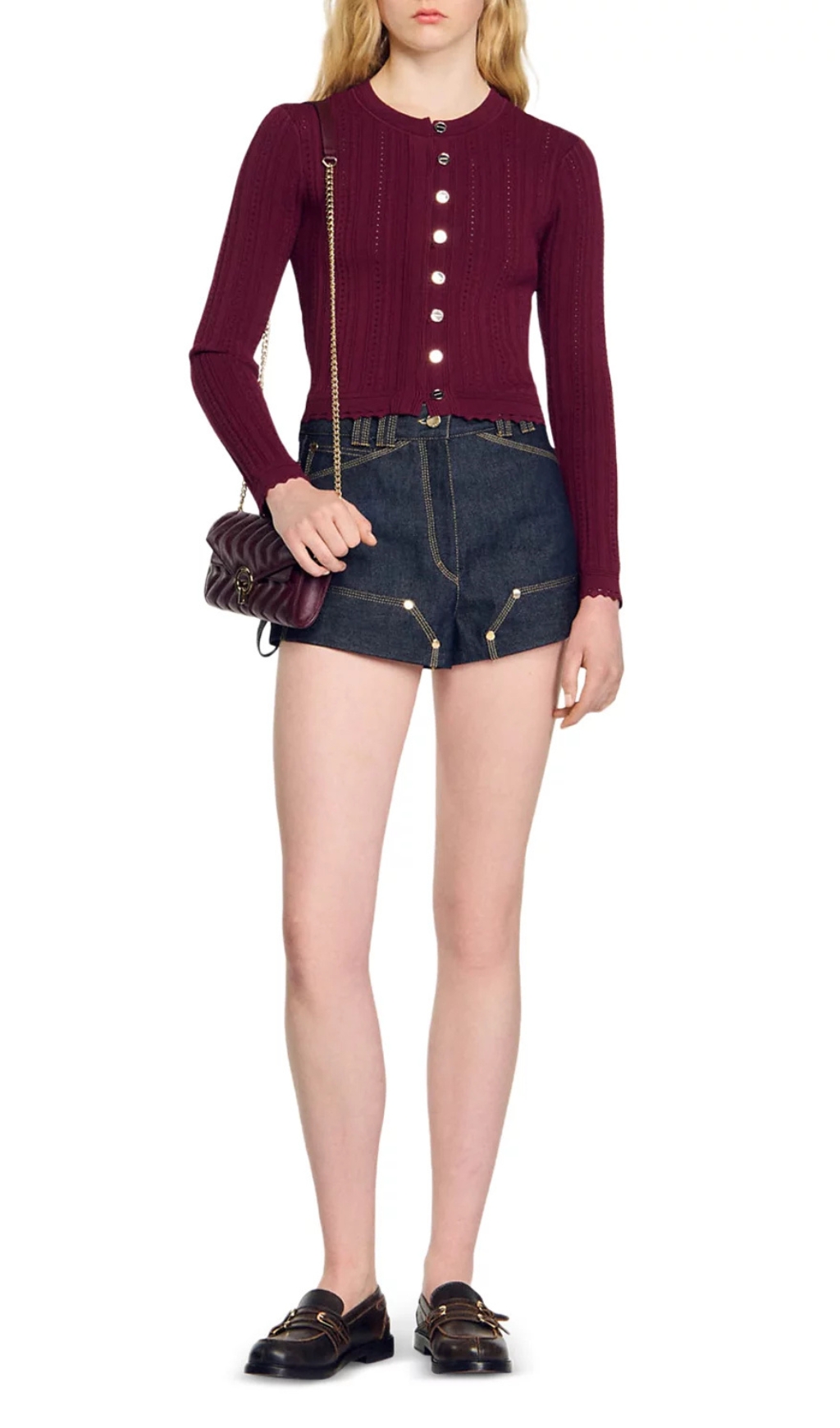 0c0685fd1793458d81f2d14dff6ba88d.jpg Fashionslee Women Holiday Cropped Cardigan