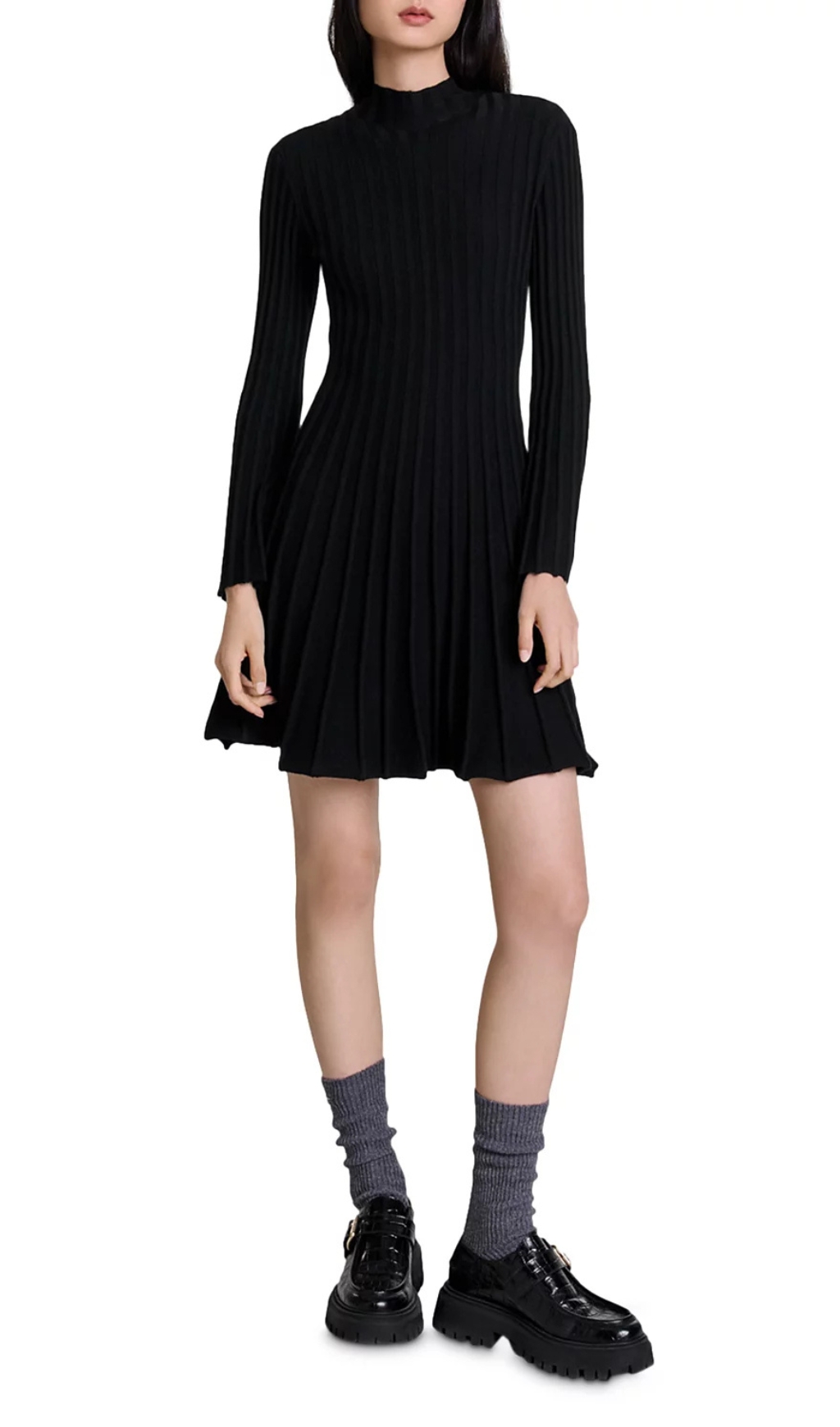 0cb16c00c8298ac8e885bfed72187faf.jpg Fashionslee Women Raffie Ribbed Flared Dress