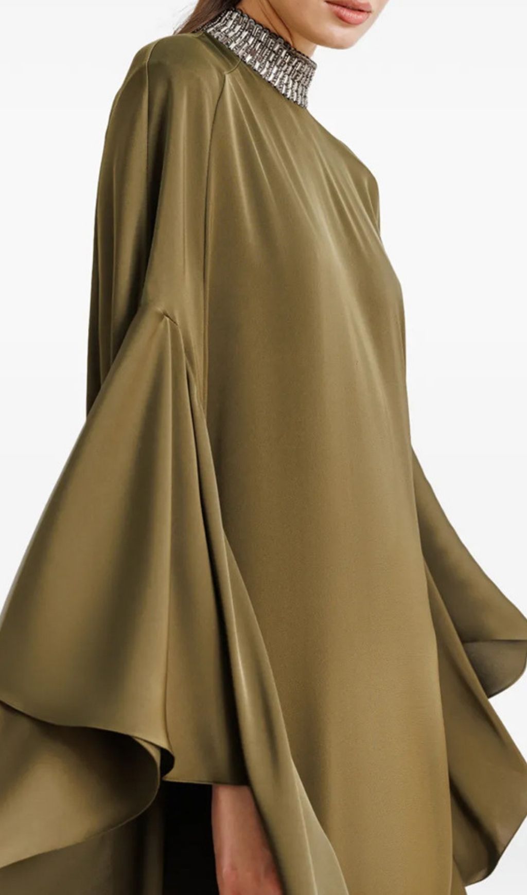 0d11907cbf89be09f6f79e4c90dc4bc1.jpg Fashionslee Women Kylie Green Crystal Embellished Maxi Dress