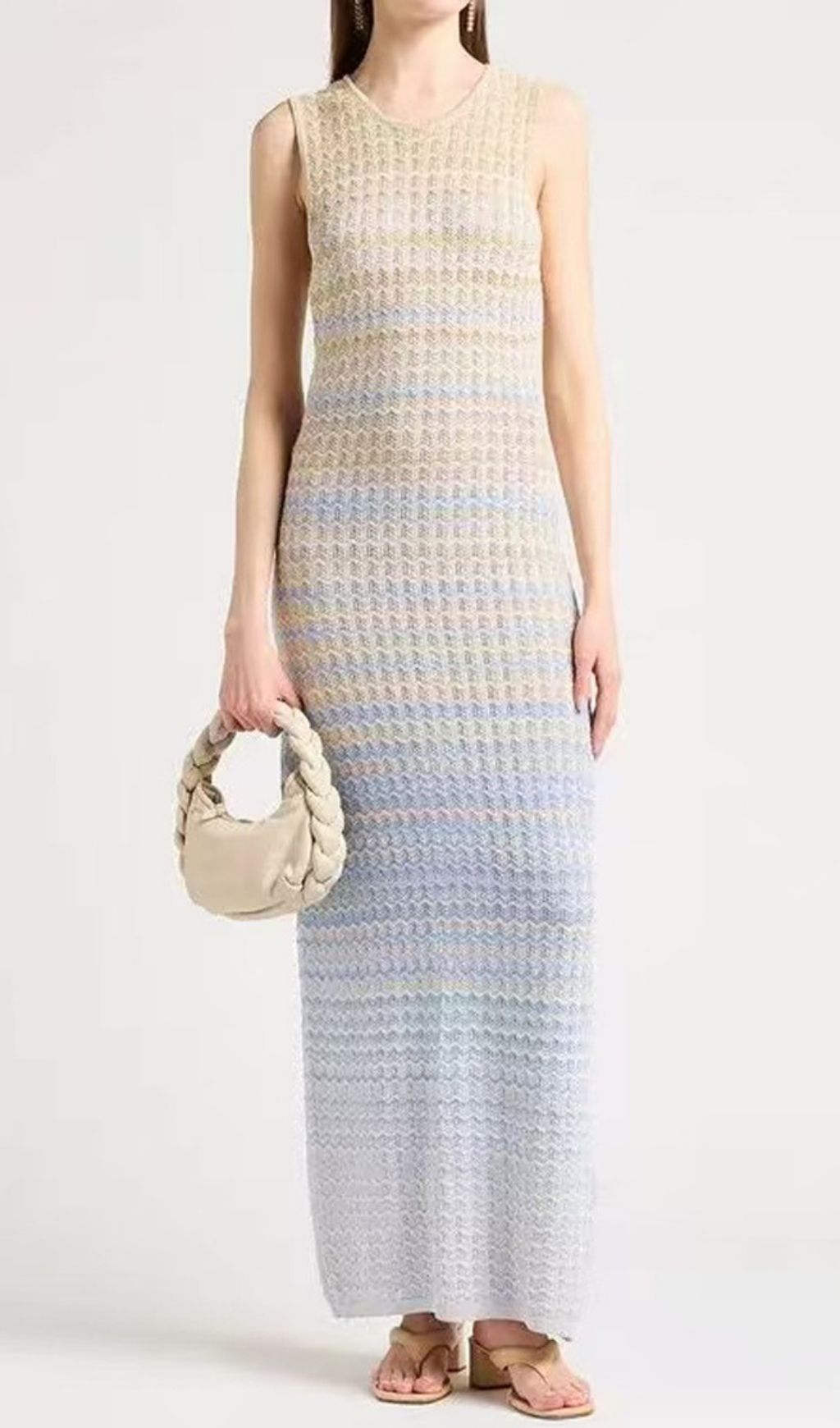 Fashionslee Women Kioko Knit Cardigan & Maxi Dress Set