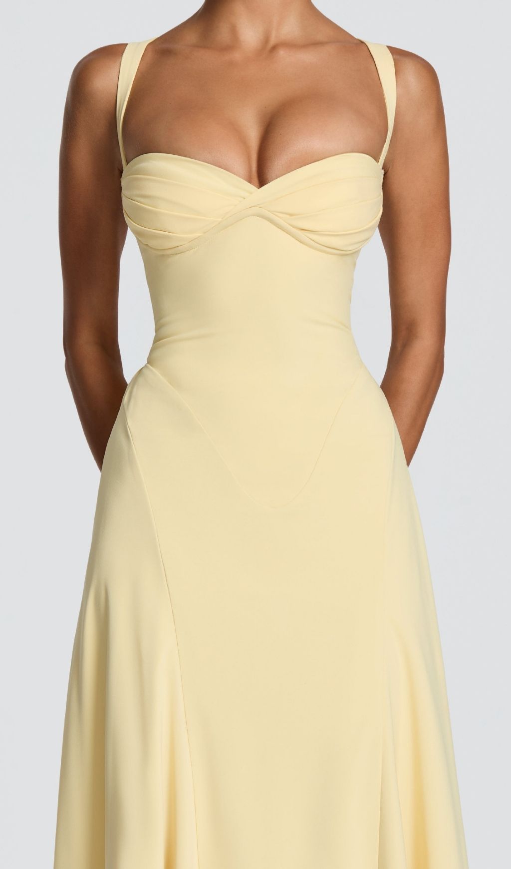 0d5c4b9c4d1503f0ff3a62134d1d0a26.jpg Fashionslee Women Khloe Yellow Strappy Maxi Dress