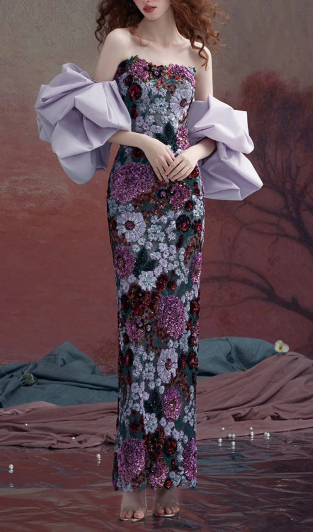 0de4fdfaa557b7672933716d3fa780be.jpeg Fashionslee Women Anke Floral Sequin Maxi Dress