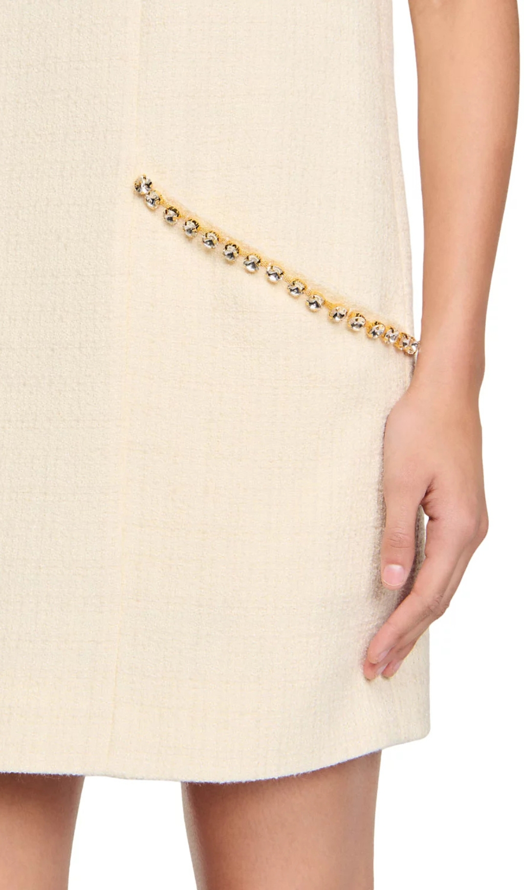 LOVANA VIRAL TWEED SHIFT DRESS - OWNCI LOVANA VIRAL TWEED SHIFT DRESS - OWNCI