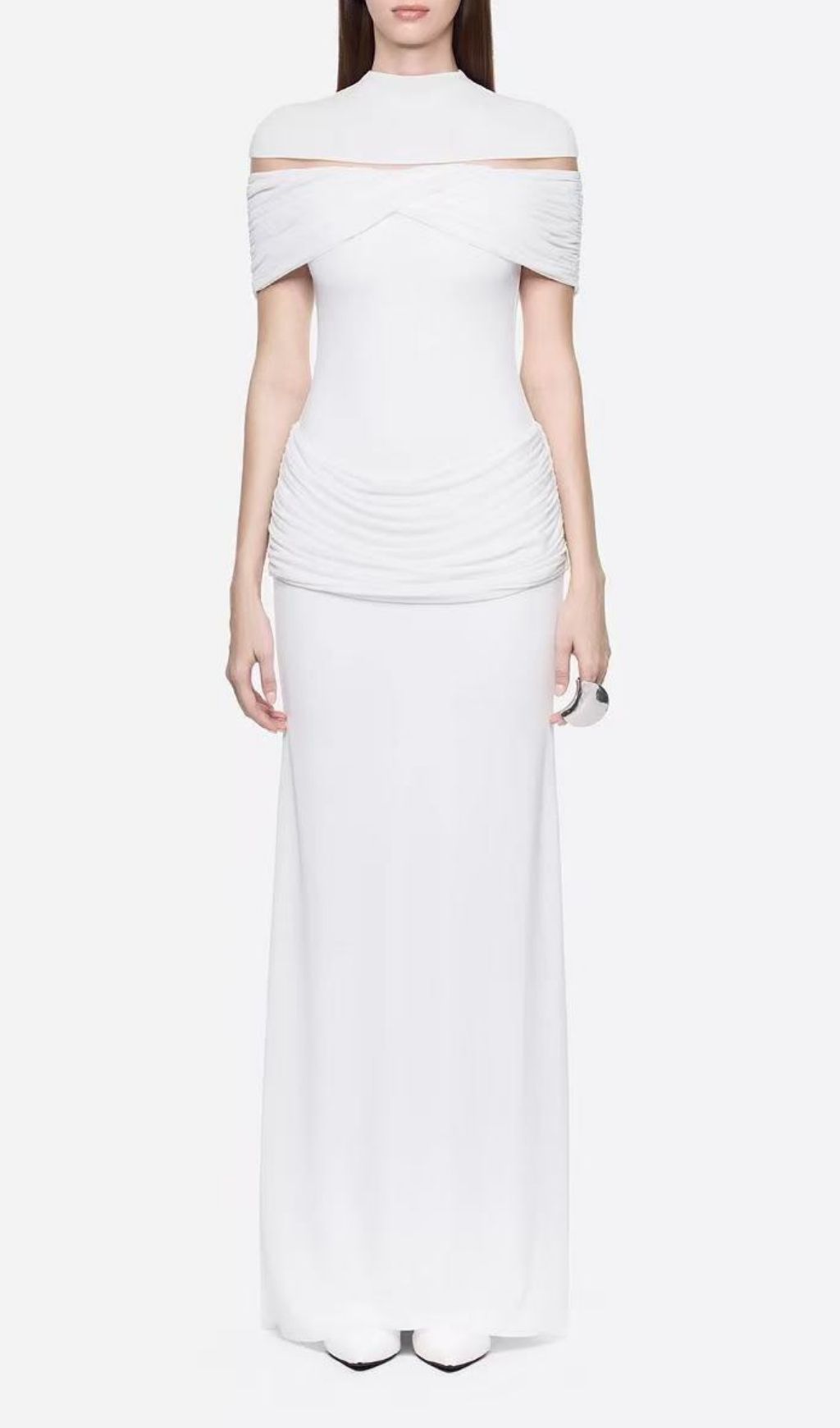 0fa246c7e6fd5f8160bfc49a08d1920a.jpg Fashionslee Women Karima Ruched Maxi Dress