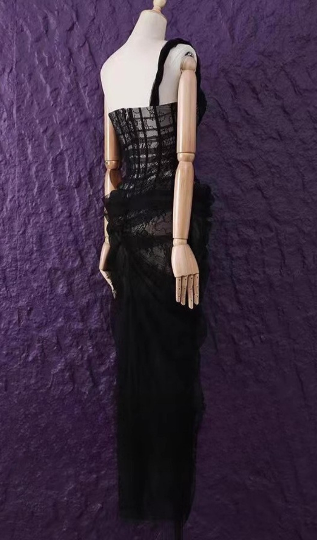 0ff977ae0085bc6886edfe7690b90b19.jpg Fashionslee Women Anandi Mesh Corset Maxi Dress