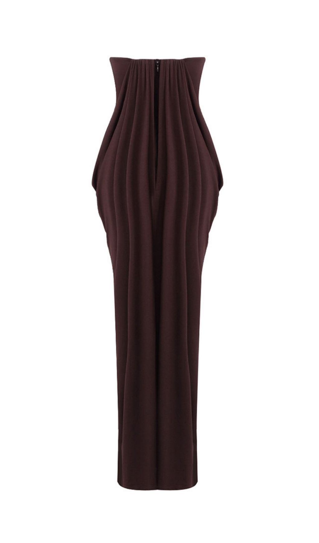 1019646a9449f32c7227dfc4080ec083.jpg Fashionslee Women Katrice Coffee Strapless Ruched Maxi Dress