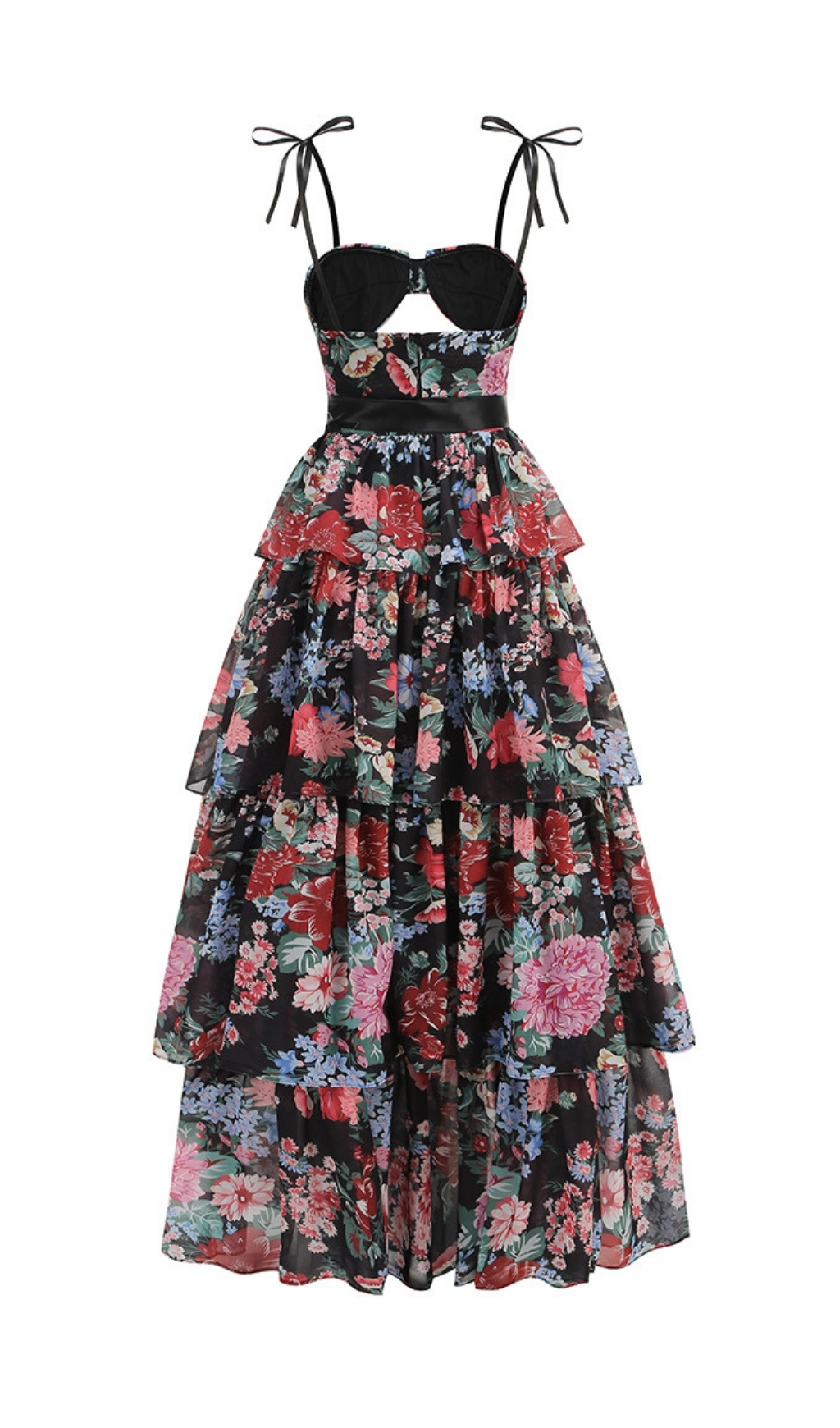 101af399f6a710317f59af4d8da59548.jpg Fashionslee Women Eabha Floral Printed Maxi Dress