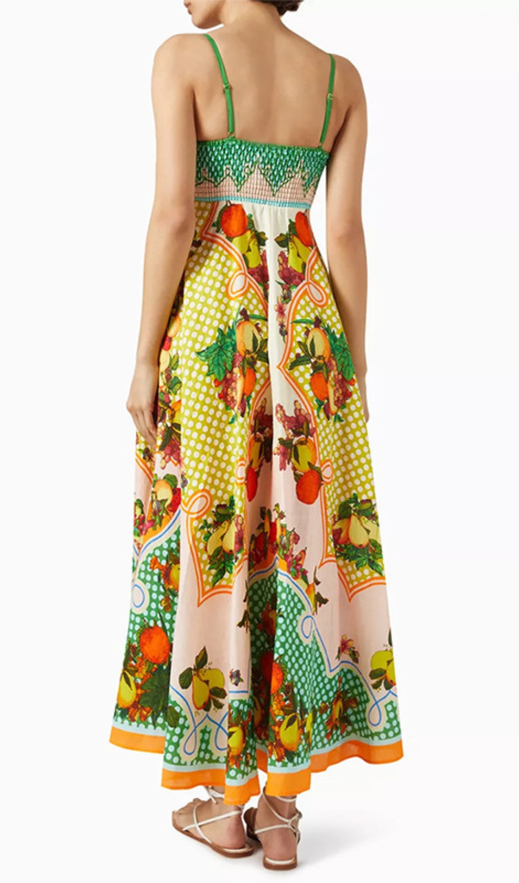 10688cff578f3ff56f6b111d658ee2c9.jpg Fashionslee Women Deanna Strappy Printed Maxi Dress