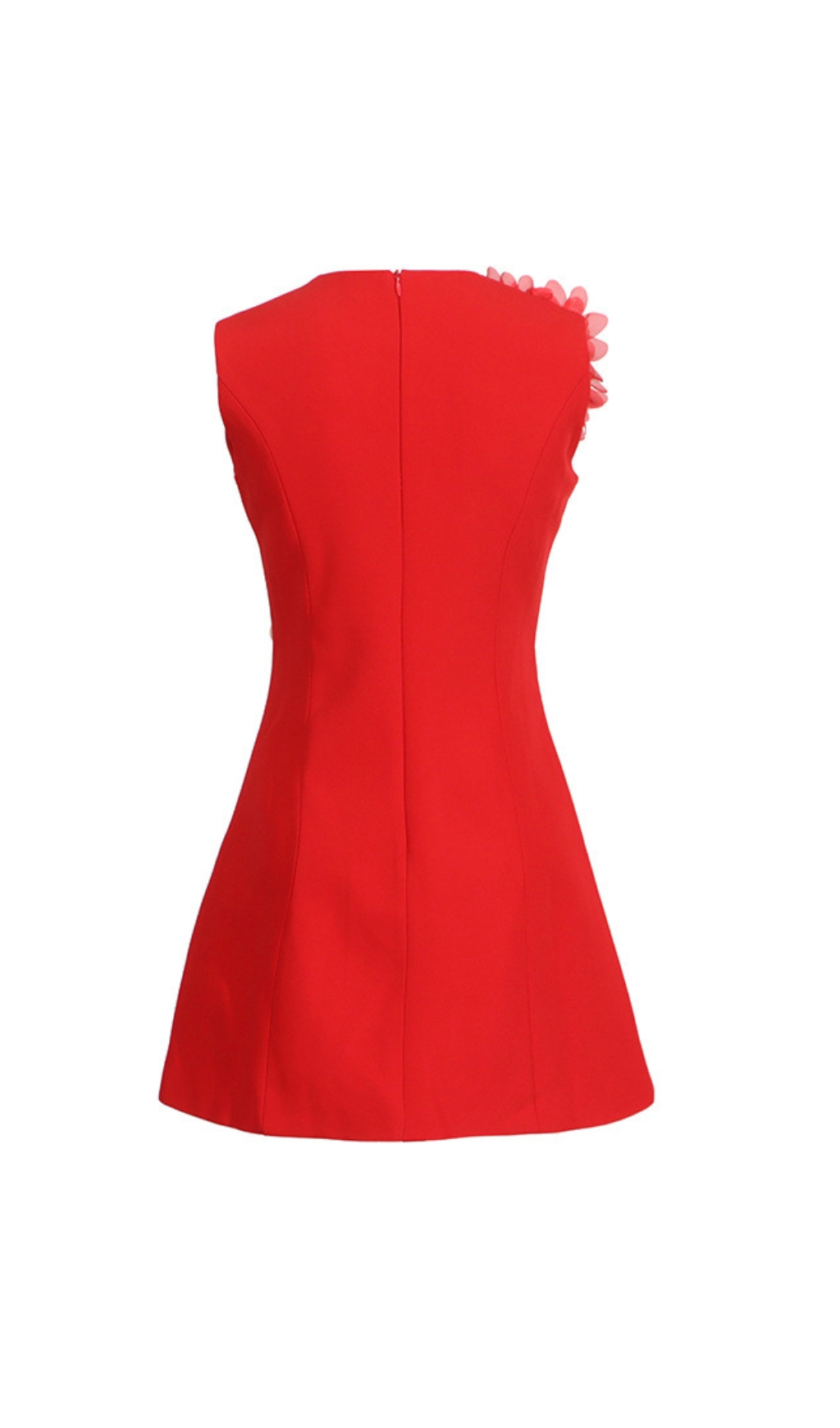 VINTAGE VIBES ERICA RED FLORAL MINI DRESS - OWNCI VINTAGE VIBES ERICA RED FLORAL MINI DRESS - OWNCI