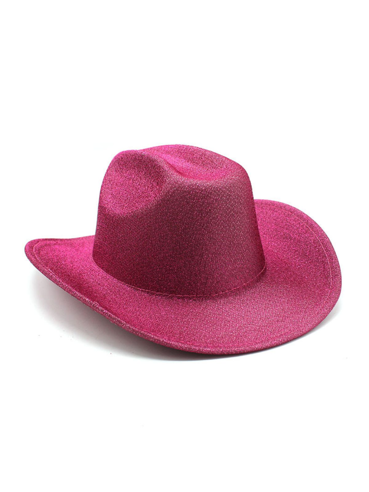 10701e71a6541db1ba98decb23cd9f19.jpeg Fashionslee Women Sparkle Hat In Hot Pink