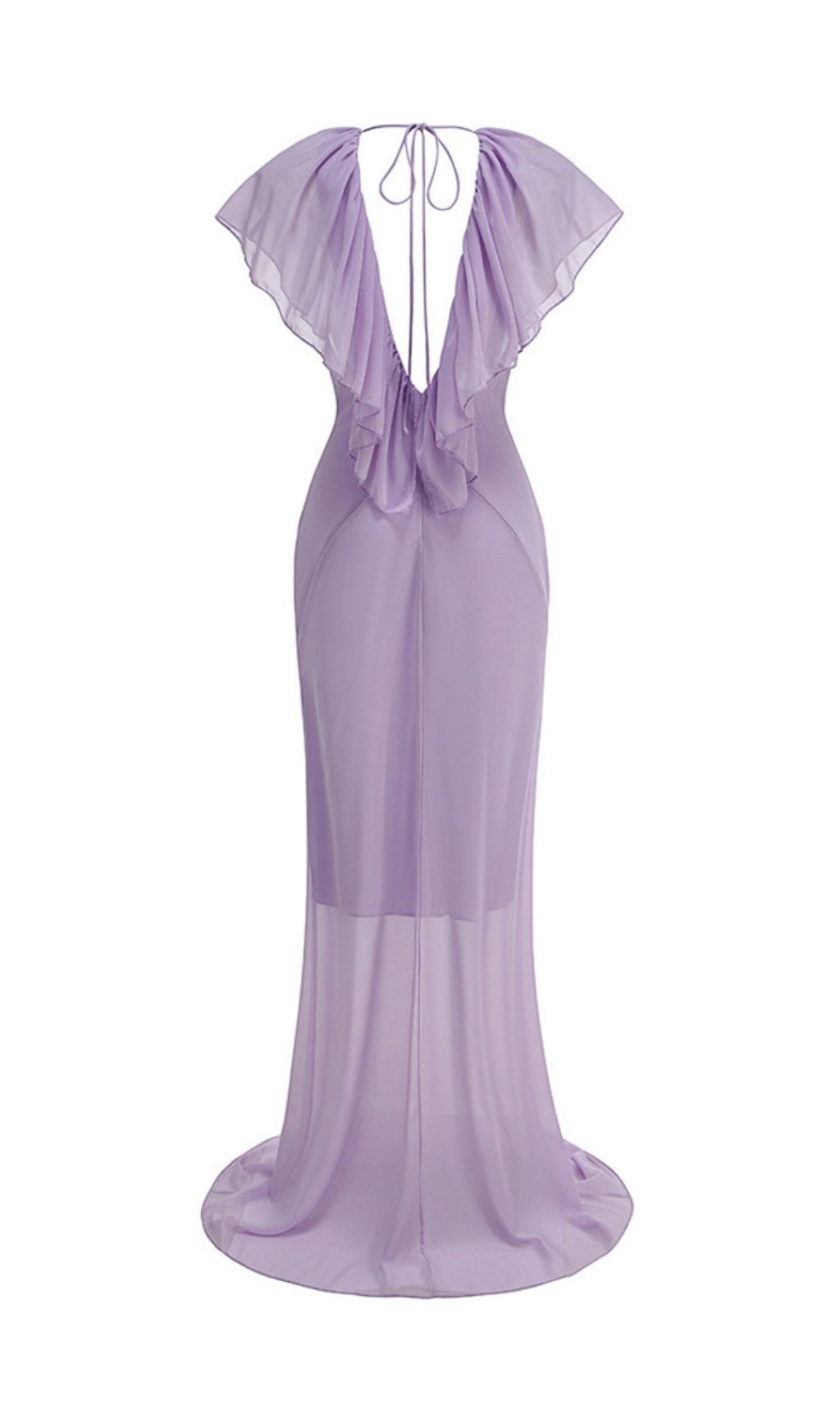 10e35284b935c58564f28fa586ed14a6.jpg Fashionslee Women Simona Deep V-Neck Backless Maxi Dress in Purple