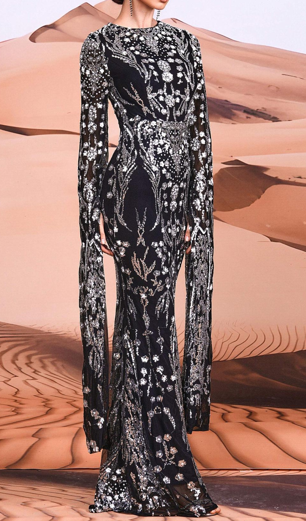 13a4c668d44e3ca56d9581d4a7365416.jpg Fashionslee Women Cicely Silver Sequin Maxi Dress